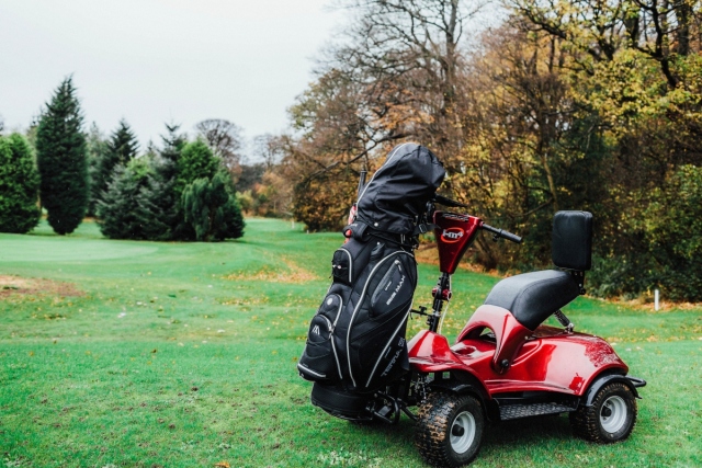 single golf cart